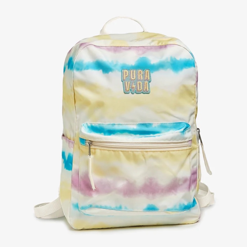NWT Pura Vida Classic tie dye backpack